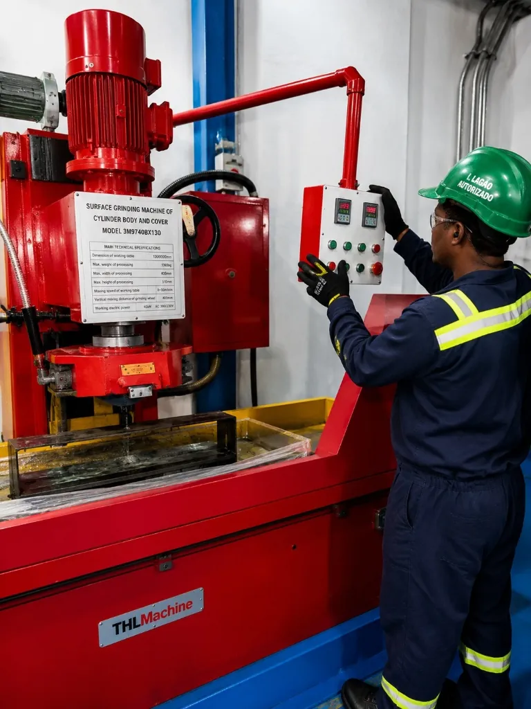 Rectificadora de superficies planas THL Machine