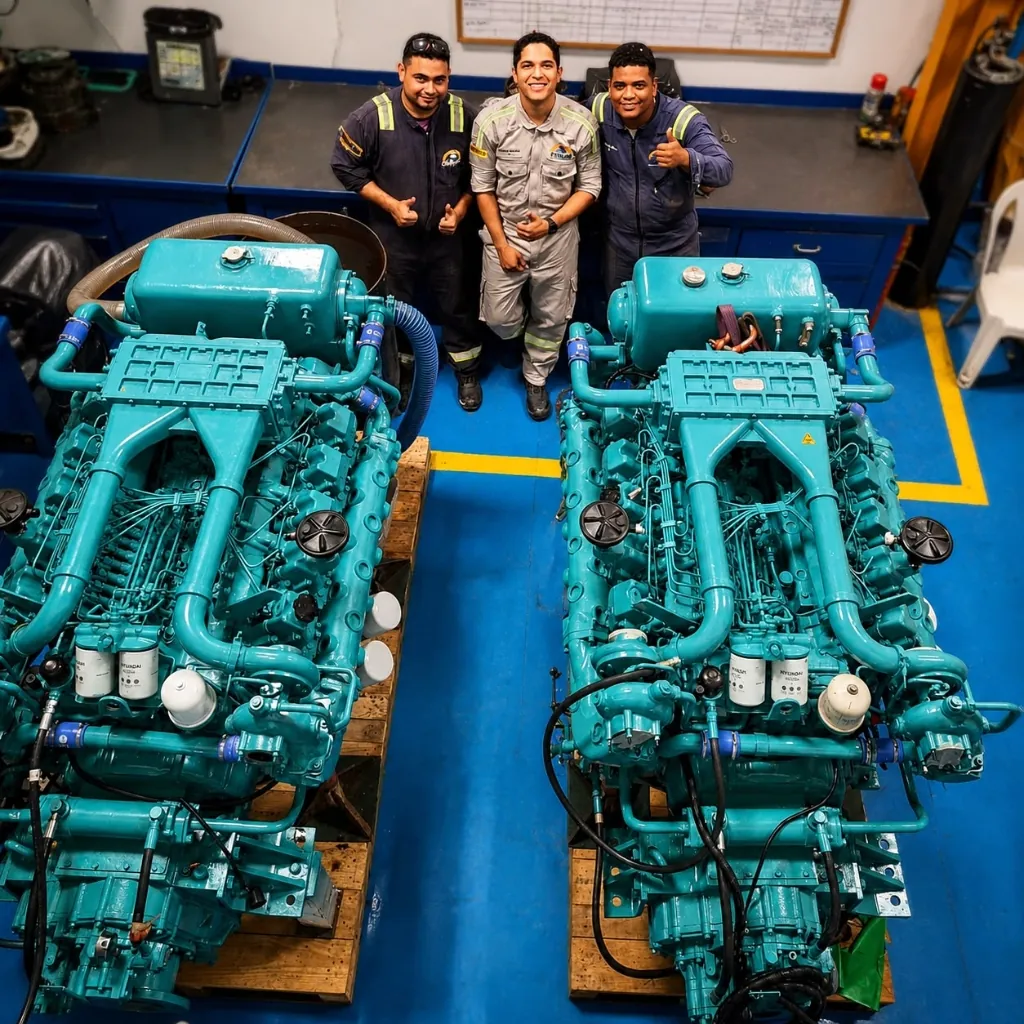 Taller Julmar S.A.S. - 02 Motores Doosan V180 TIM en Overhaul